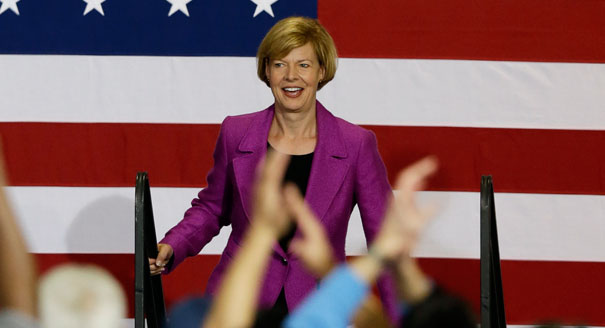 Is Tammy Baldwin capable of rising to the top?